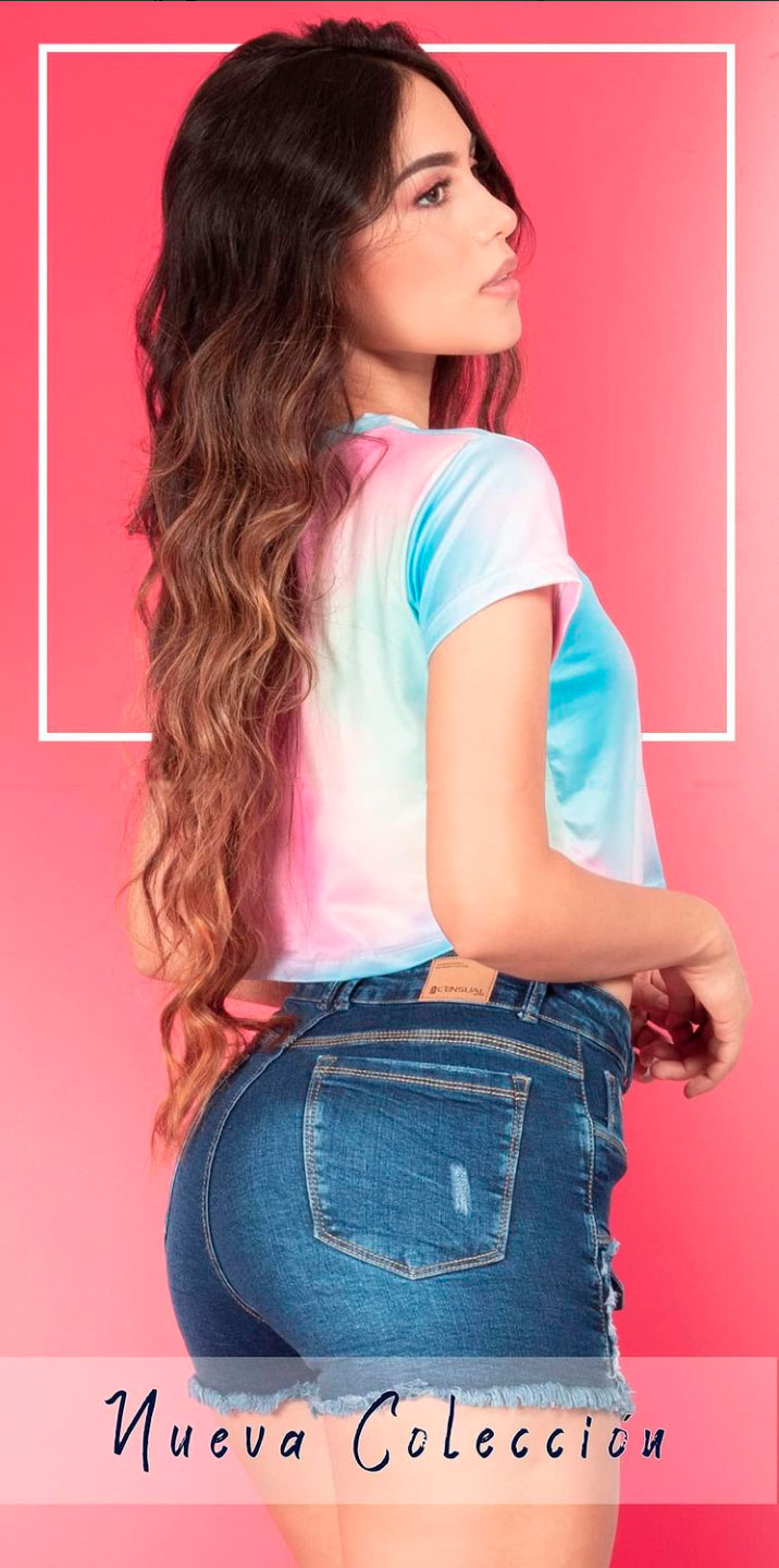 Shorts en jeans para Mujer Censual Jeans